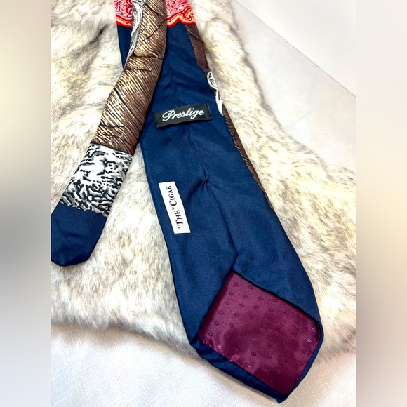“The Cigar Tie” by Prestige Novelty Tie - Picture 7 of 9